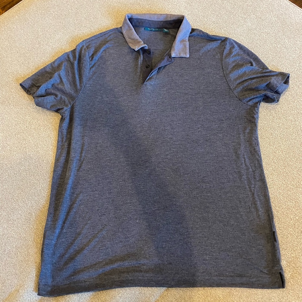 Perry Ellis Charcoal Polo Shirt